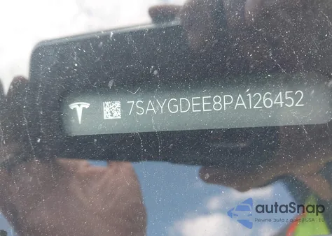 2023 Tesla Model Y Awd/Long Range Dual Motor All-Wheel Drive из США, поврежденный, VIN 7SAYGDEE8PA126452